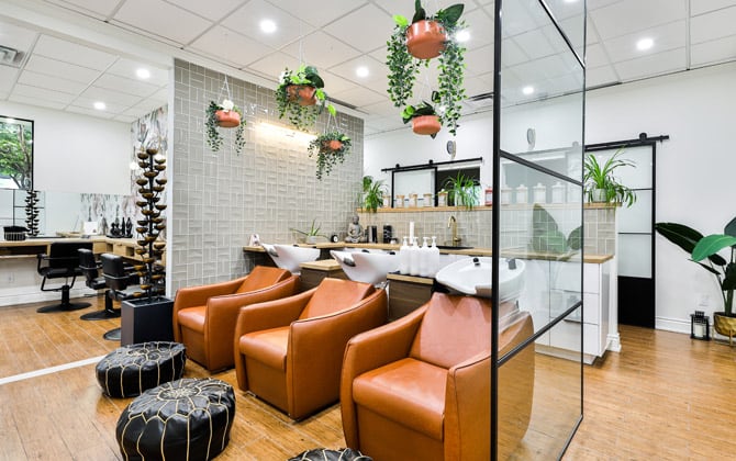 Salon de coiffure naturelle du Centre Santé du Cheveu