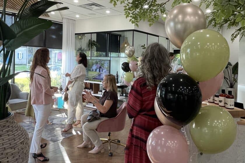 Participantes à l'événement sur la greffe de cheveux tenu le 19 sept 2024 au Centre Santé du Cheveu